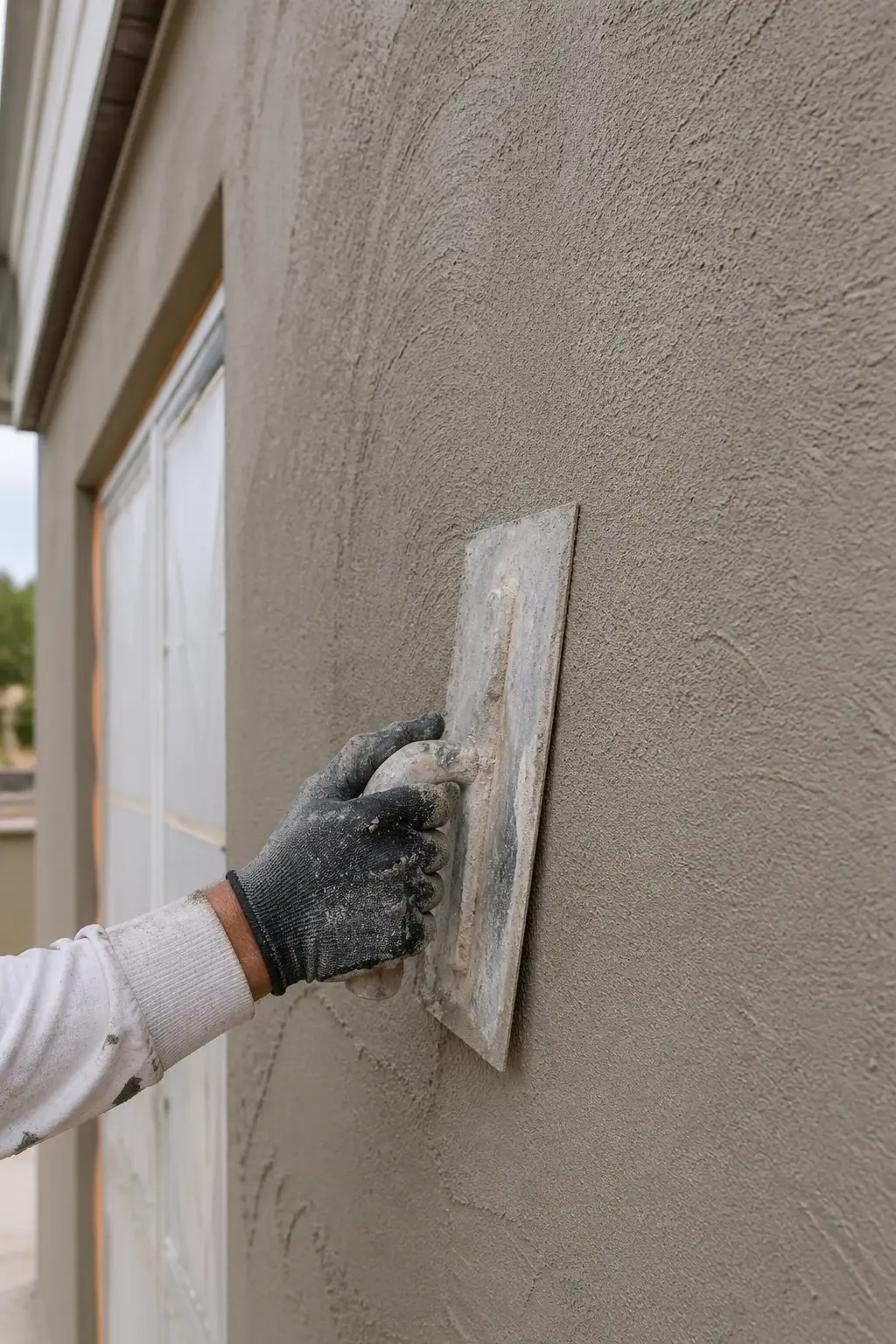 Traditional Stucco Finish Coat
