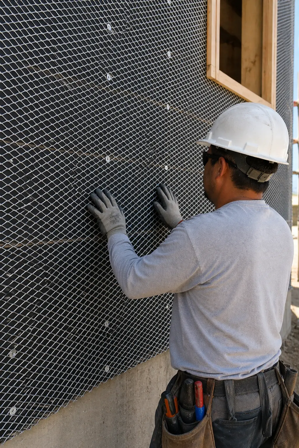 Lath Installation