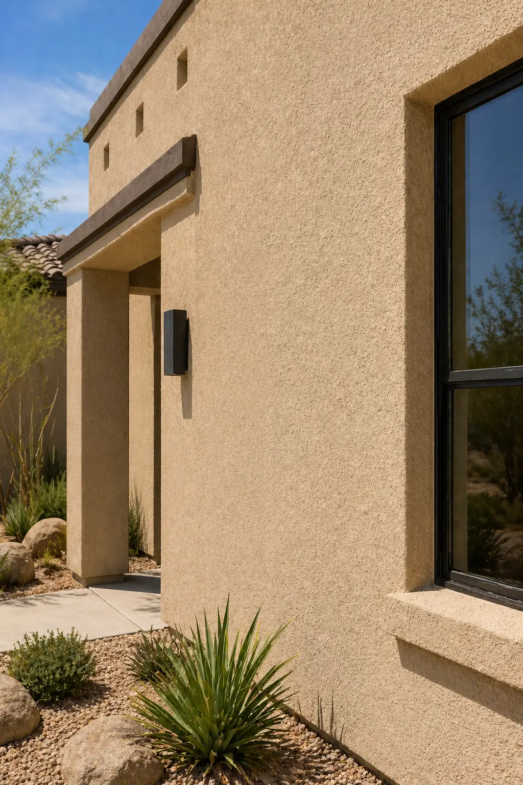 Sand Finish Stucco